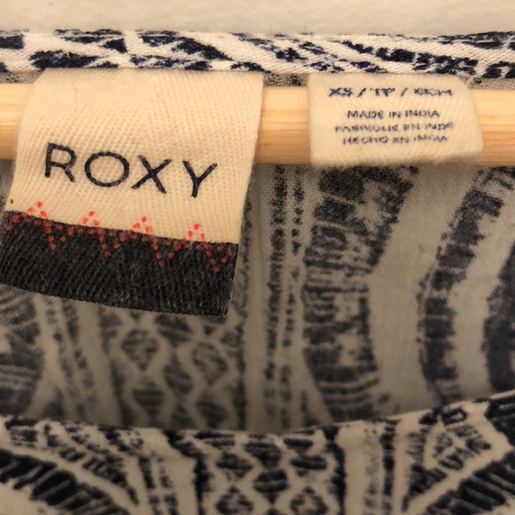 Roxy Blue Tie Dye Look Shirt - Picture 2 of 3